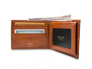 Bosca - Italia Credit Wallet with I.D. Passcase