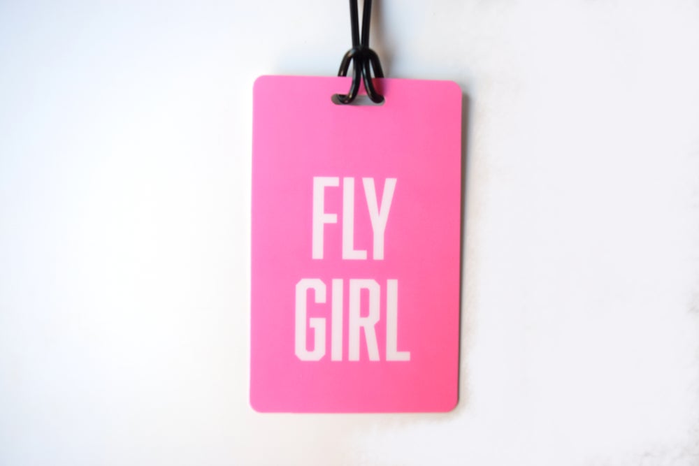 Fly Girl - Luggage Tag