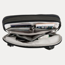 Load image into Gallery viewer, Travelon - AntiTheft Tailored E/W Organizer Handbag Black
