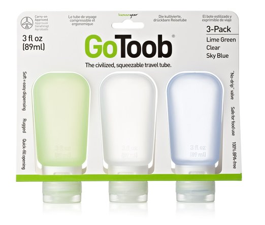 Humangear - GoToob 3 Pack Large 3oz.