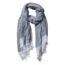 Load image into Gallery viewer, Tickled Pink - Tiny Stripe Insect Shield Scarf
