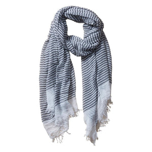 Tickled Pink - Tiny Stripe Insect Shield Scarf