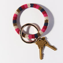 Load image into Gallery viewer, Ink &amp; Alloy - Beaded Key Ring
