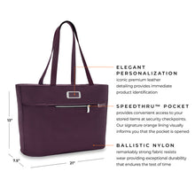 Load image into Gallery viewer, *Limited Edition* Briggs &amp; Riley - Large Shopping Tote Plum
