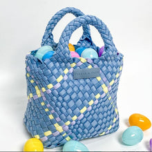 Load image into Gallery viewer, Parker &amp; Hyde - Mini Woven Tote Denim Mix
