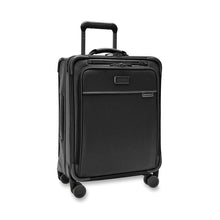 Load image into Gallery viewer, NEW* Briggs &amp; Riley - Baseline - Global 21&quot; Carry-On Expandable Spinner Black
