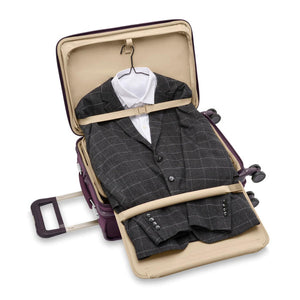Limited Edition - Briggs & Riley - Baseline - Essential Carry-On Spinner Plum