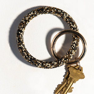 Ink & Alloy - Beaded Key Ring