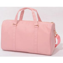 Load image into Gallery viewer, Nylon Varsity Duffel Bag
