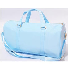 Load image into Gallery viewer, Nylon Varsity Duffel Bag
