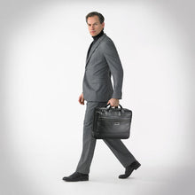 Load image into Gallery viewer, Briggs &amp; Riley - Medium Leather Briefcase
