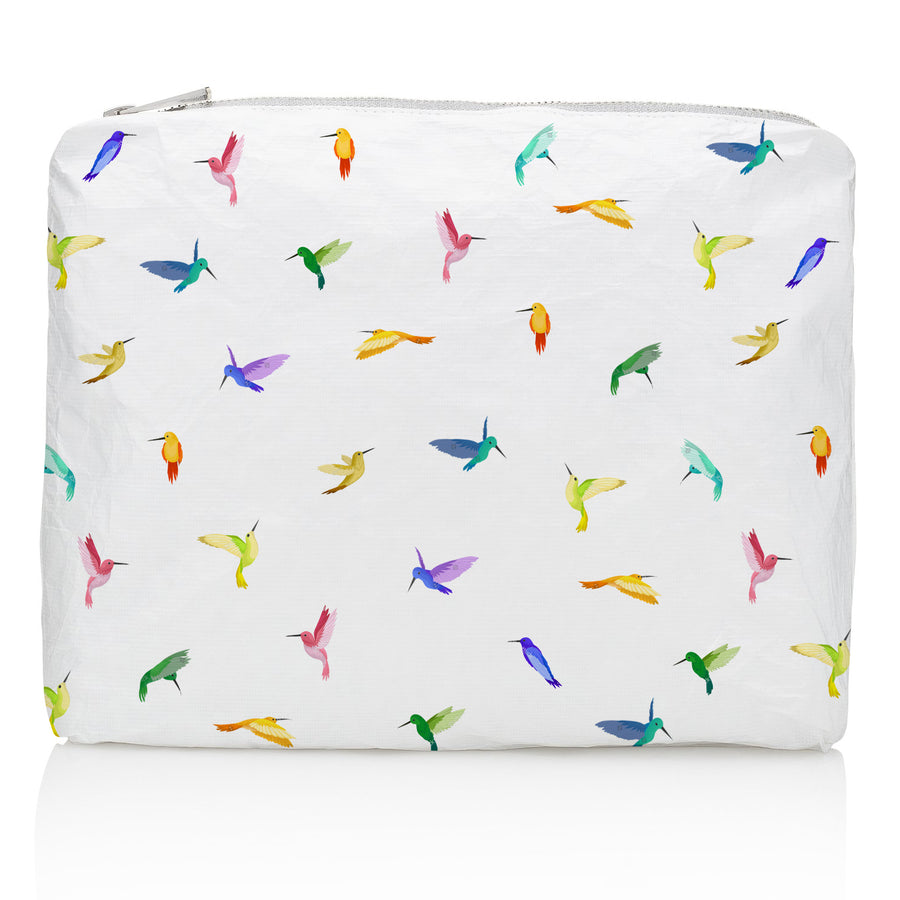 Hi Love - Medium Pouch Hummingbirds