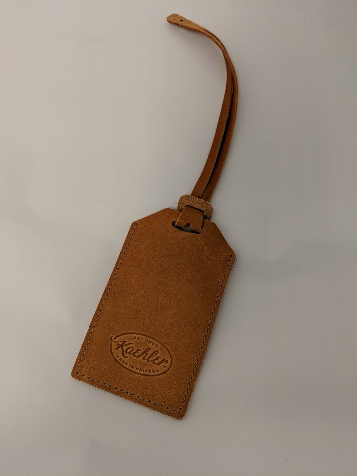 Kaehler 1920 - Leather Luggage Tag